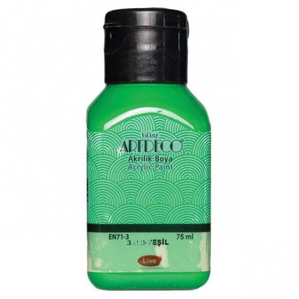 Artdeco 75ml Ακρυλικό Χρώμα Green 3612