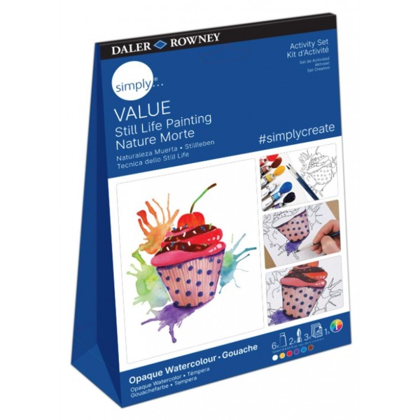 Simply Value Σετ Δραστηριοτήτων Gouache - Νεκρή Φύση Simply Value Σετ Δραστηριοτήτων Gouache - Νεκρή Φύση