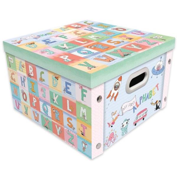 Πτυσσόμενο Κουτί Αποθήκευσης ABC 37x37cm Πτυσσόμενο Κουτί Αποθήκευσης ABC 37x37cm