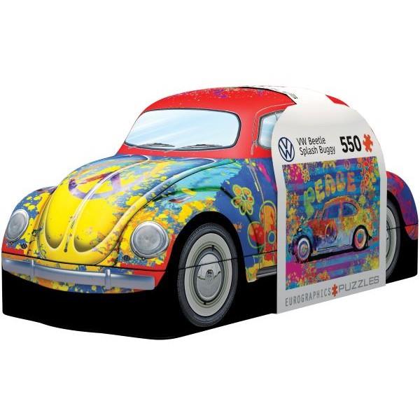 Eurographics 550τεμ Παζλ Vw Beetle Splash σε Μεταλλικό Κουτί Eurographics 550τεμ Παζλ Vw Beetle Splash σε Μεταλλικό Κουτί
