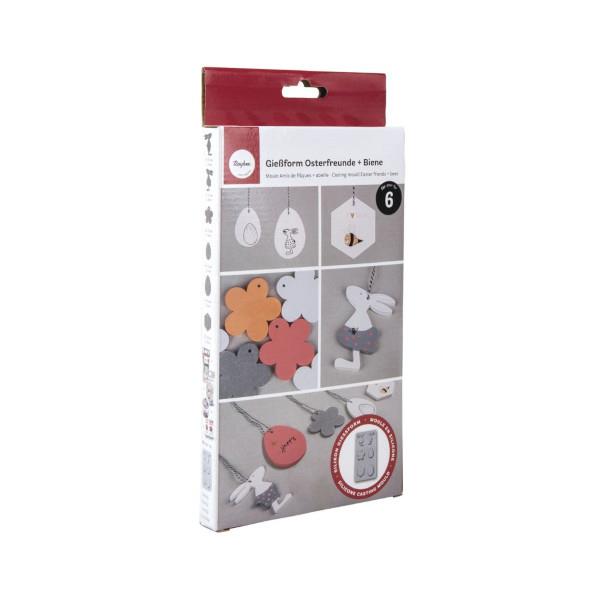 Καλουπι Σιλικονης Easter Friends + Bees 6 Σχεδια Καλουπι Σιλικονης Easter Friends + Bees 6 Σχεδια