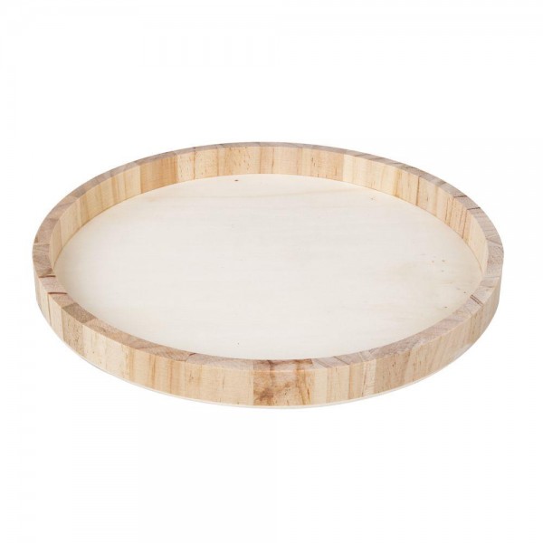 Ξύλινος Δίσκος Στρογγυλός 30cm FSC Ξύλινος Δίσκος Στρογγυλός 30cm FSC