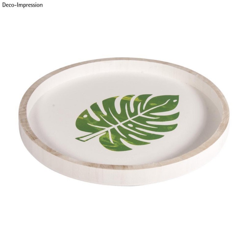 Ξύλινος Δίσκος Στρογγυλός  30cm FSC