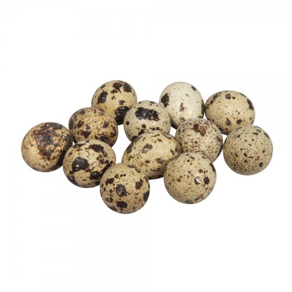 Διακοσμητιά Αυγά Ορτυκιού 2.5x3cm 12τεμ Διακοσμητιά Αυγά Ορτυκιού 2.5x3cm 12τεμ