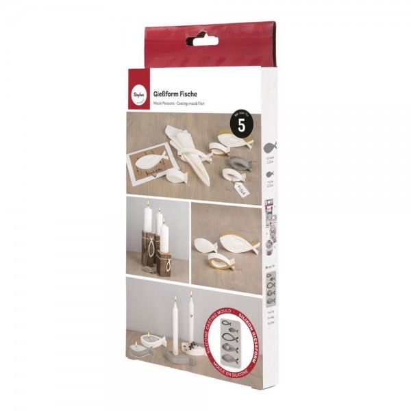 Καλούπι Σιλικόνης Ψάρια 5 Σχεδια 14.5x26x2.5cm Καλούπι Σιλικόνης Ψάρια 5 Σχεδια 14.5x26x2.5cm