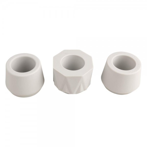 Καλούπι Σιλικόνης Σετ 3 Γλαστράκια 5x5cm