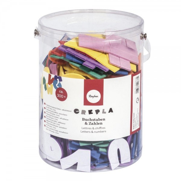 Αυτοκόλλητα Γράμματα και Αριθμοί απο Αφρώδες Πλαστικό 300τεμ Αυτοκόλλητα Γράμματα και Αριθμοί απο Αφρώδες Πλαστικό 300τεμ