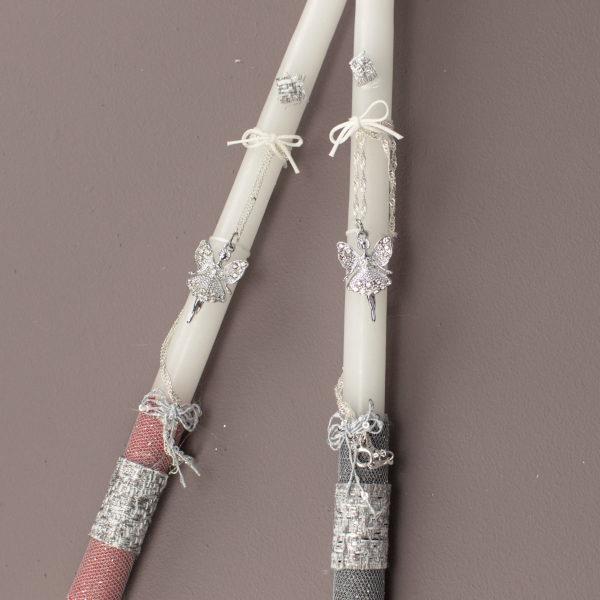 Λαμπάδα Με Κρεμαστό Διακοσμητικό Νεαράιδα Λαμπάδα Με Κρεμαστό Διακοσμητικό Νεαράιδα