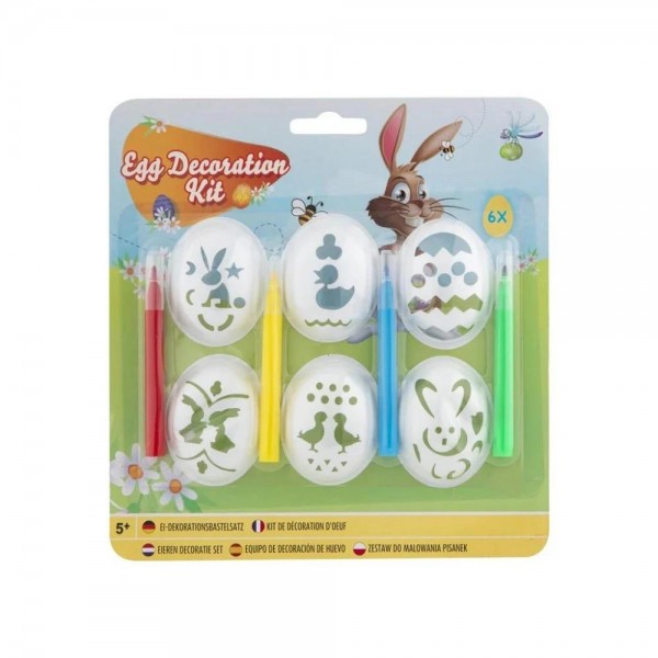 Σετ Διακόσμησης Πασχαλινών Αυγών με 4 Μαρκαδόρους Σετ Διακόσμησης Πασχαλινών Αυγών με 4 Μαρκαδόρους