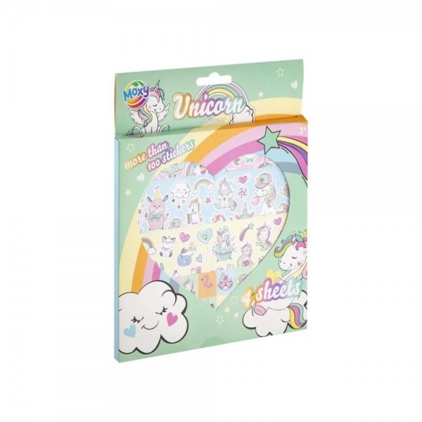 Moxy 100+ Αυτοκόλλητα Unicorn Moxy 100+ Αυτοκόλλητα Unicorn