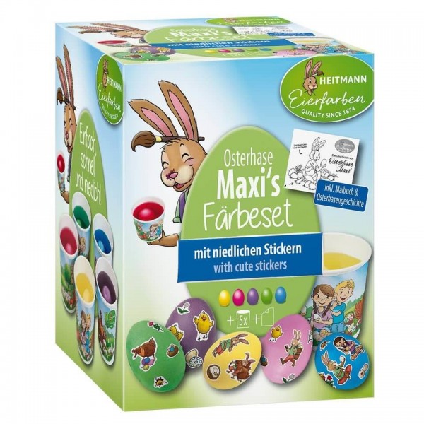 Heitmann Σετ βαφής πασχαλινό λαγουδάκι 5 Χρώματα Heitmann Σετ βαφής πασχαλινό λαγουδάκι 5 Χρώματα