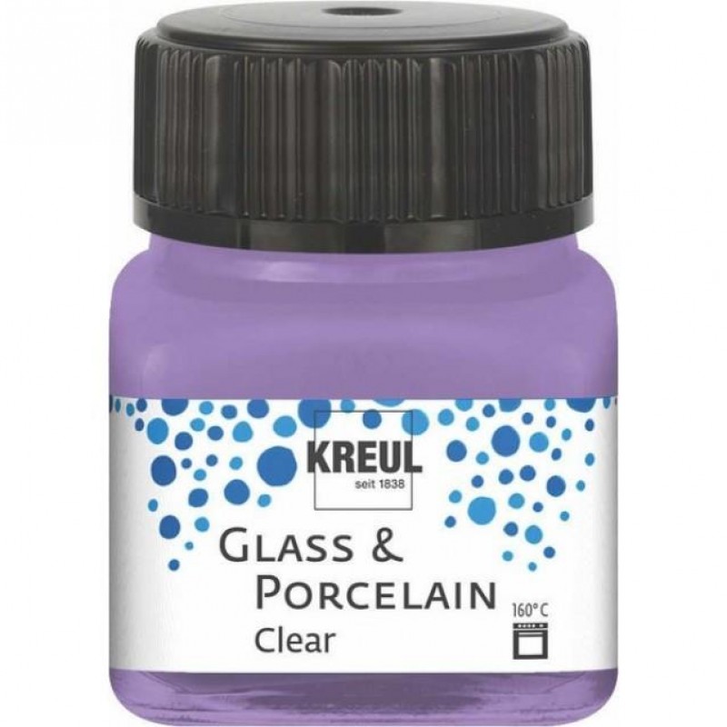 Kreul 20ml Διάφανο Σμάλτο Νερού Lilac