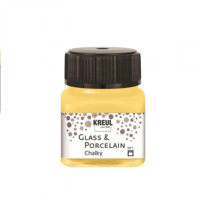 Kreul 20ml Σμάλτο Νερού Chalky Yellow Safran