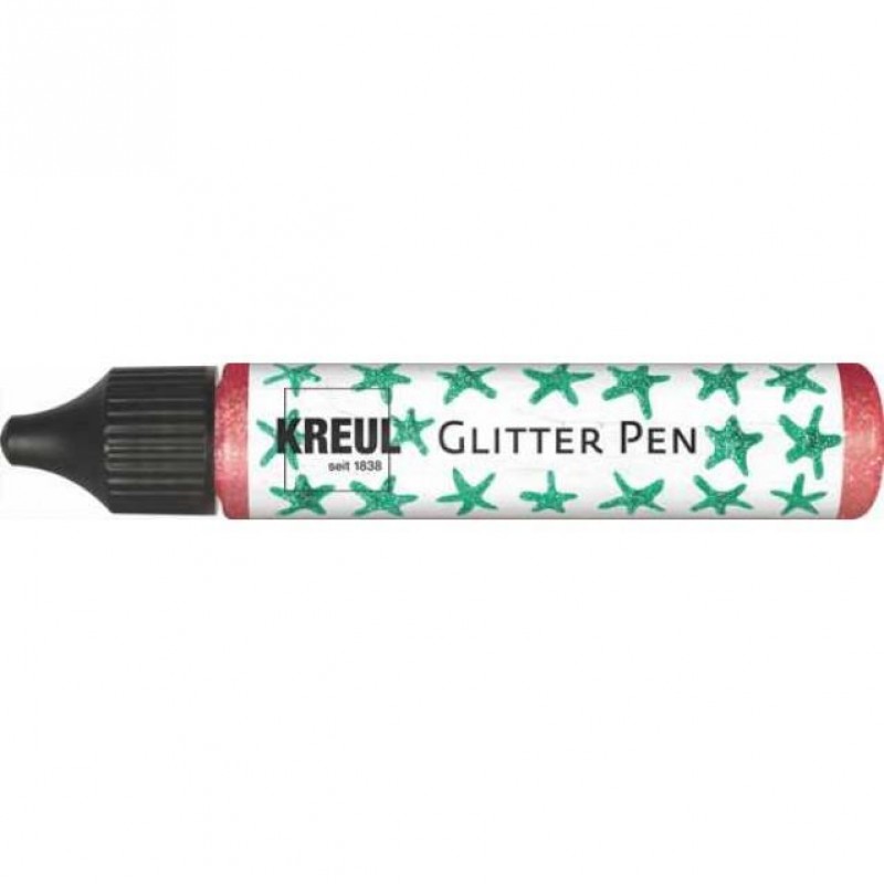 Kreul 29ml Pic Tixx Glitter Pen Red