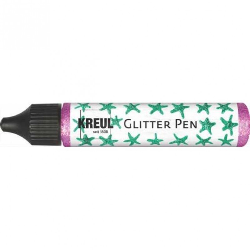 Kreul 29ml Pic Tixx Glitter Pen Fuchsia