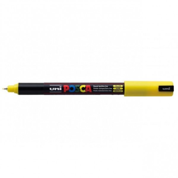Μαρκαδόρος Posca 0,7mm no 2 Yellow Μαρκαδόρος Posca 0,7mm no 2 Yellow