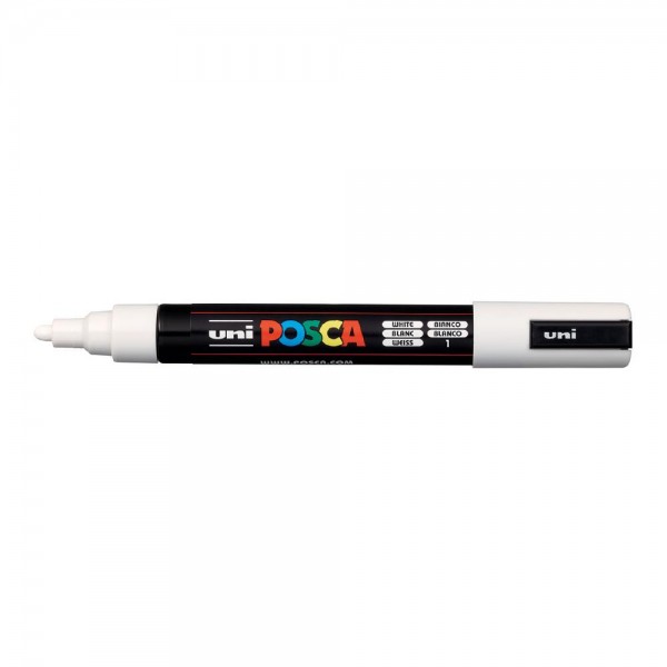 Μαρκαδόρος Posca 1.8-2.5mm no 1 White Μαρκαδόρος Posca 1.8-2.5mm no 1 White