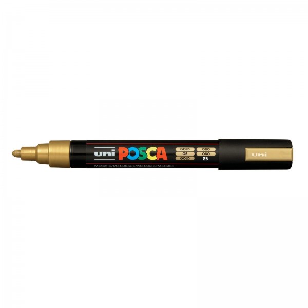 Μαρκαδόρος Posca 1.8-2.5mm no 25 Gold