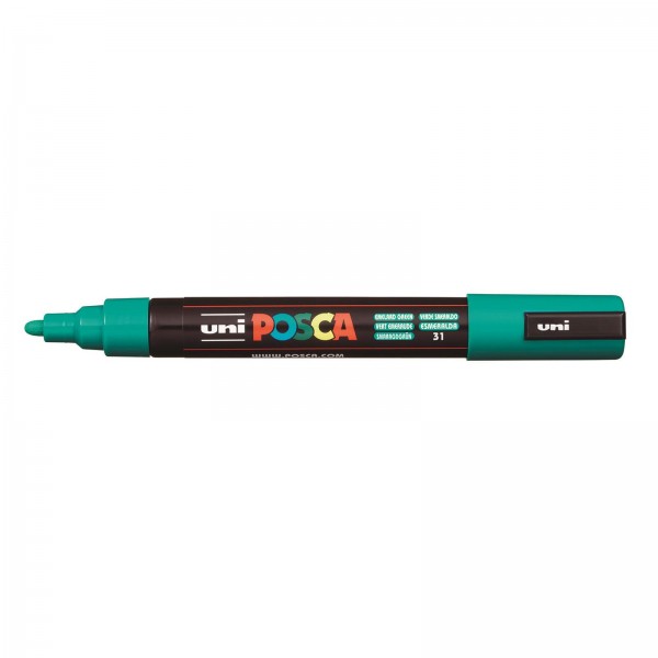 Μαρκαδόρος Posca 1.8-2.5mm no 31 Emerald Green Μαρκαδόρος Posca 1.8-2.5mm no 31 Emerald Green