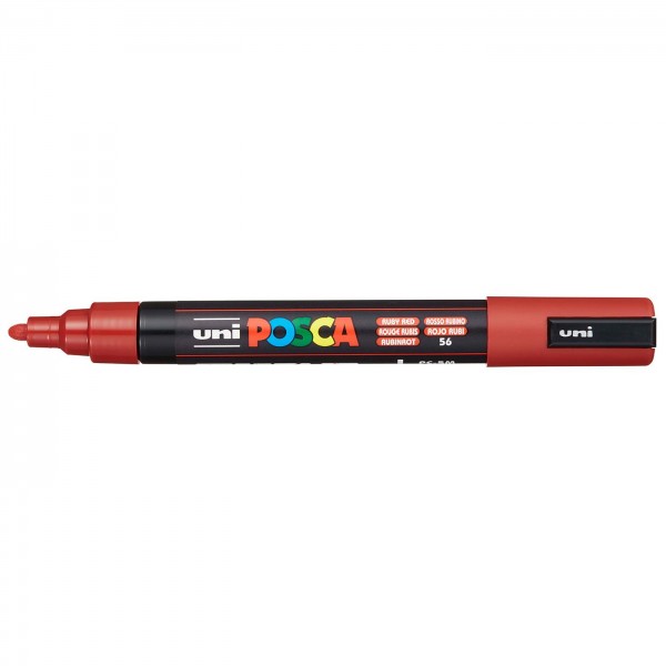 Μαρκαδόρος Posca 1.8-2.5mm no 56 Ruby Red Μαρκαδόρος Posca 1.8-2.5mm no 56 Ruby Red