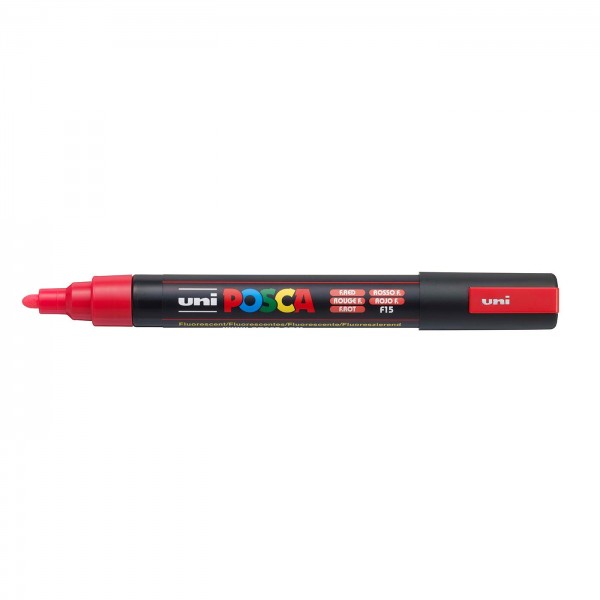 Μαρκαδόρος Posca 1.8-2.5mm no F15 Fluo Red