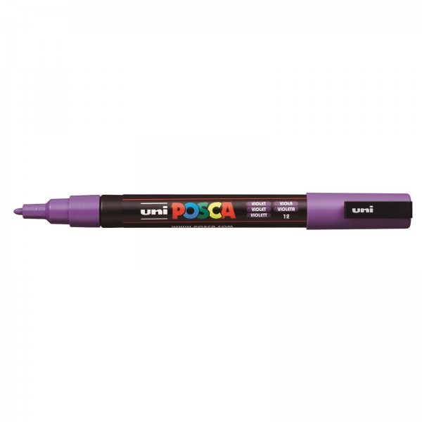 Μαρκαδόρος Posca 0.9-1.3mm no 12 Violet