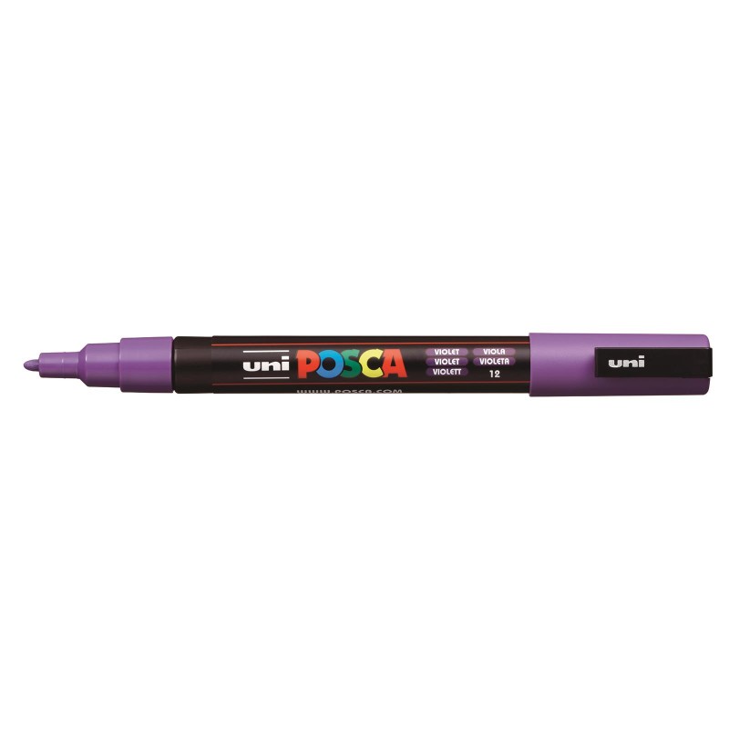 Μαρκαδόρος Posca 0.9-1.3mm no 12 Violet