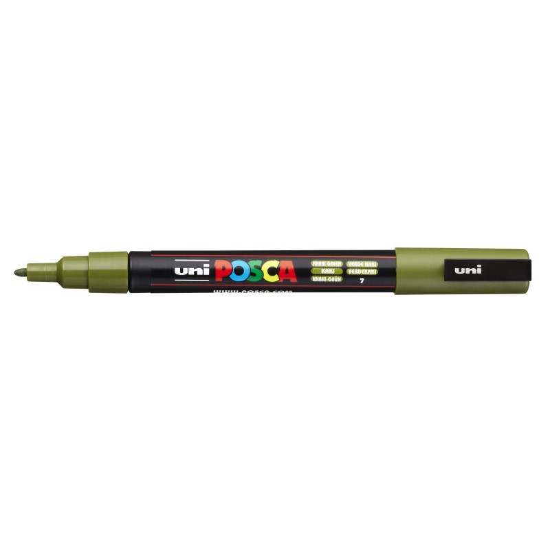 Μαρκαδόρος Posca 0.9-1.3mm no 7 Khaki Green