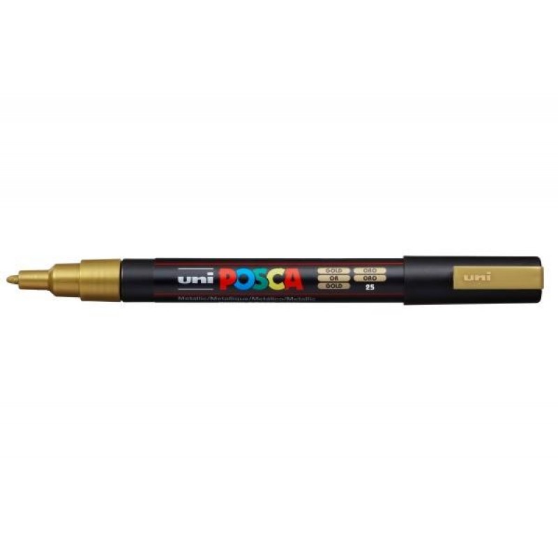 Μαρκαδόρος Posca 0.9-1.3mm no 25 Gold