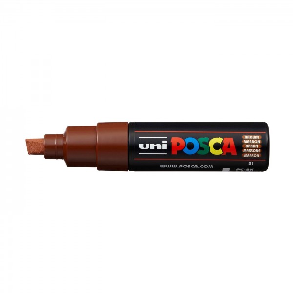 Μαρκαδόρος Posca 8mm no 21 Brown Μαρκαδόρος Posca 8mm no 21 Brown