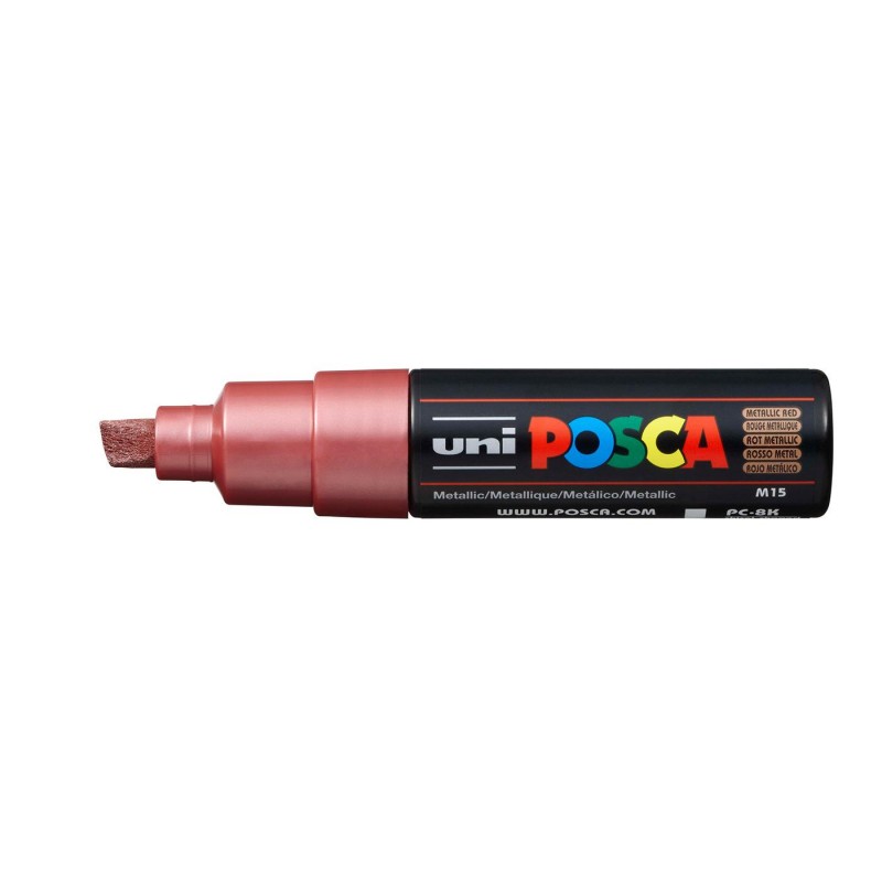 Μαρκαδόρος Posca 8mm no M15 Metallic Red