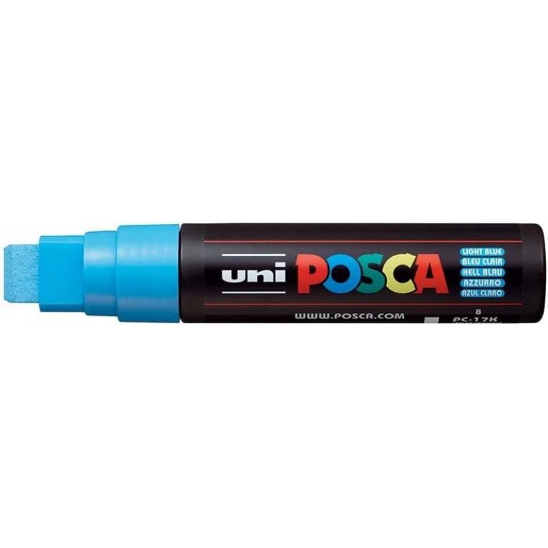 Μαρκαδόρος Posca 15mm no 8 Light Blue