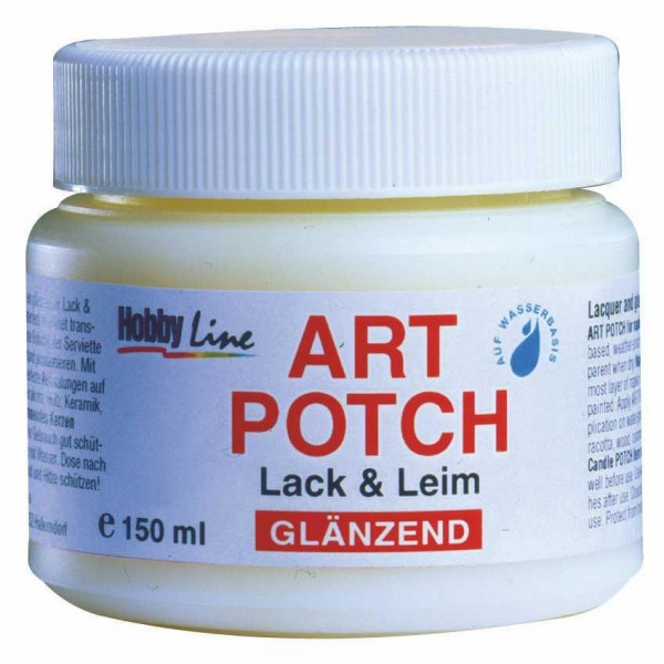 Kreul 150ml Art Potch Κόλλα και Βερνίκι Decoupage Γυαλιστερό Kreul 150ml Art Potch Κόλλα και Βερνίκι Decoupage Γυαλιστερό