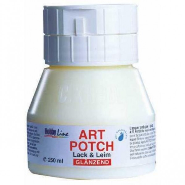 Kreul 250ml Art Potch Κόλλα και Βερνίκι Decoupage Γυαλιστερό Kreul 250ml Art Potch Κόλλα και Βερνίκι Decoupage Γυαλιστερό