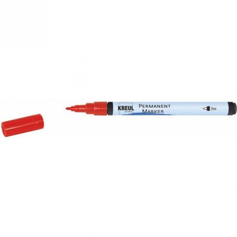 Kreul Permanent Marker Fine 1-2mm Red