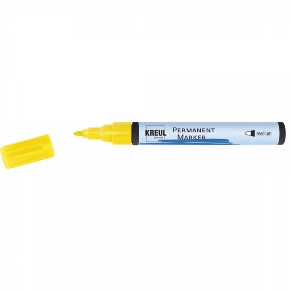 Kreul Permanent Marker Medium 1.5-3.0mm Yellow