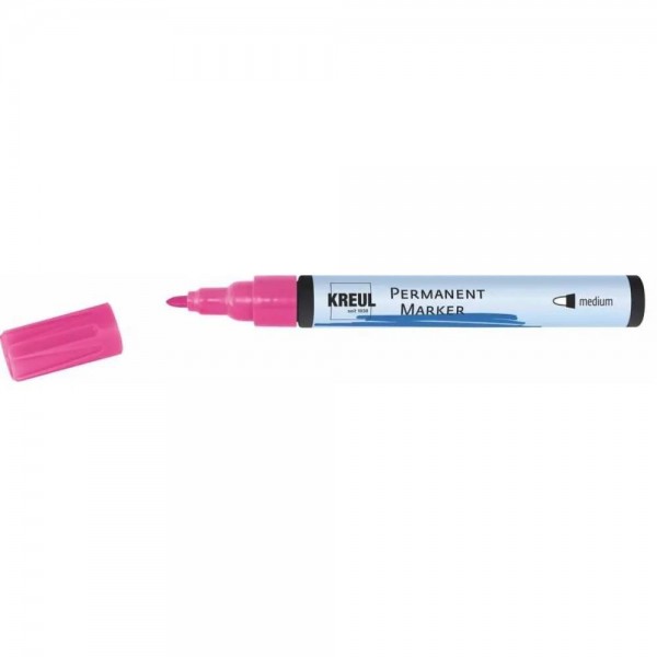 Kreul Permanent Marker Medium 1.5-3.0mm Pink