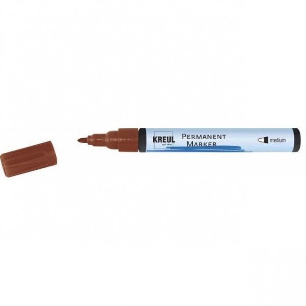 Kreul Permanent Marker Medium 1.5-3.0mm Brown