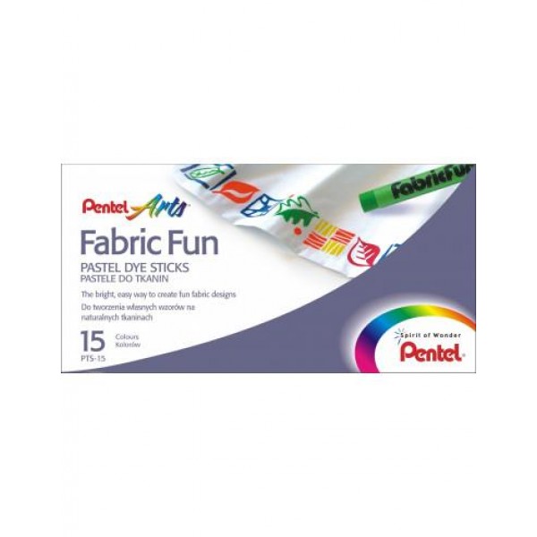 Pentel Σετ 15 Ξηρά Παστέλ Υφάσματος Pentel Σετ 15 Ξηρά Παστέλ Υφάσματος
