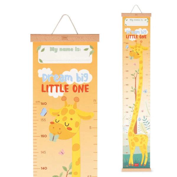 Legami Wall-hanging Height Chart - Dream Big Little One Giraffe Legami Wall-hanging Height Chart - Dream Big Little One Giraffe