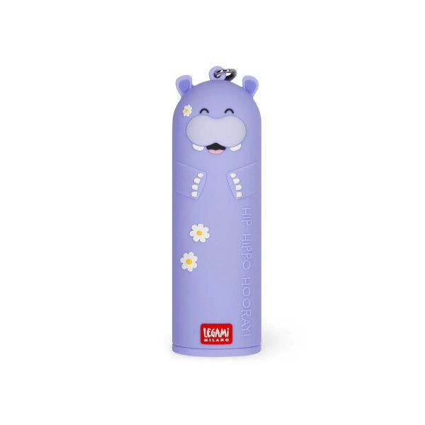 Legami Portable Power Bank - My Super Power Hippo
