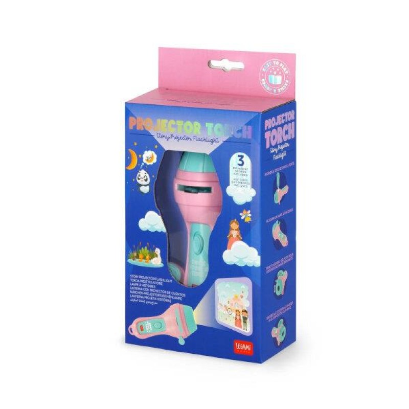 Legami Story Projector Flashlight - Once Upon a Time Pink