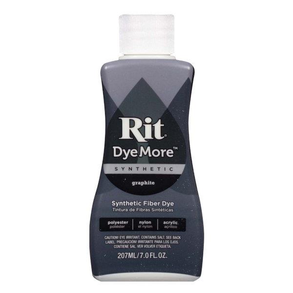 Rit Dye More for Synthetics Graphite Rit Dye More for Synthetics Graphite