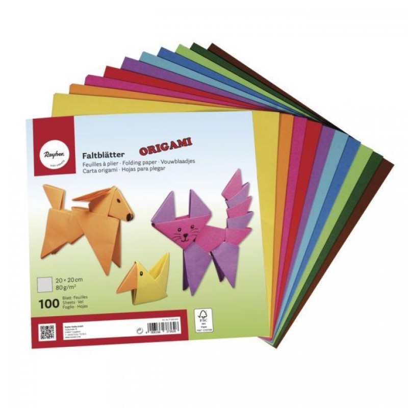 Origami 100 Φύλλα 20x20cm