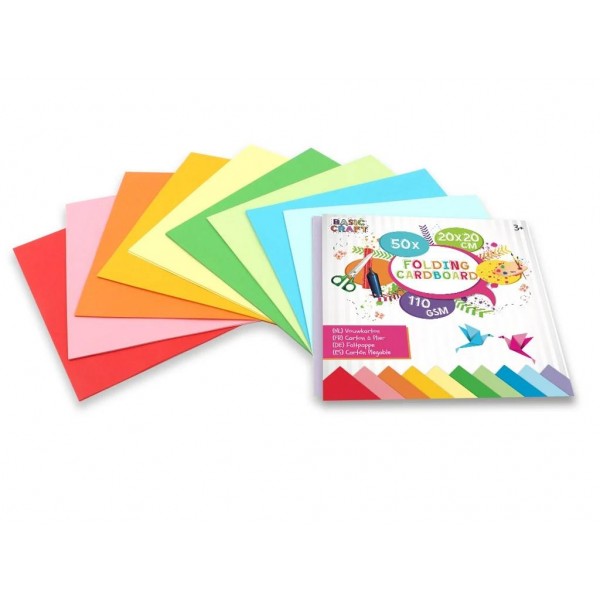 Origami set 20x20cm, 70 gsm 80 sheets Origami set 20x20cm, 70 gsm 80 sheets