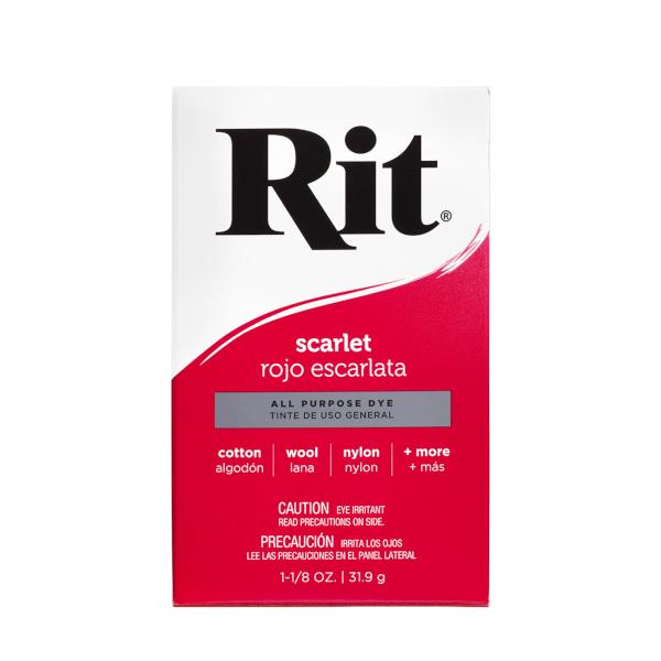 Rit Dye Powder Scarlet Rit Dye Powder Scarlet