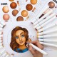 Ohuhu Honolulu Alcohol Markers Σετ Μαρκαδόρων 24 Skin tones Brush - Chisel