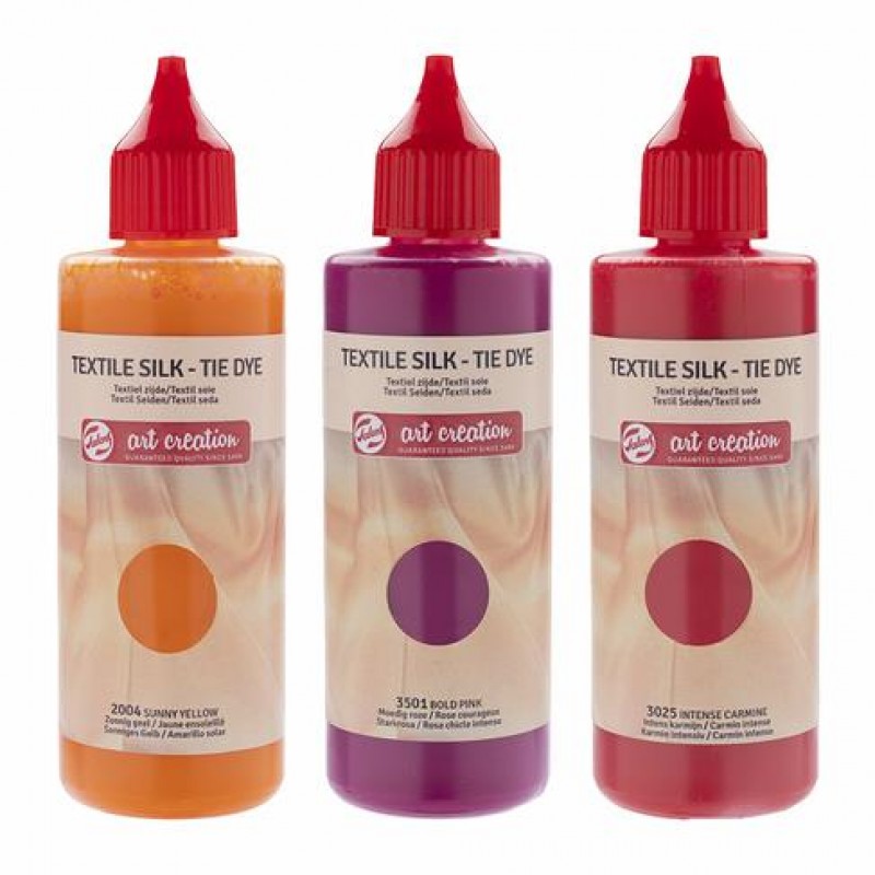 Tie Dye Σετ 3 Χρώματα 85ml (Sunny Yellow - Bold Pink - Intense Carmine)