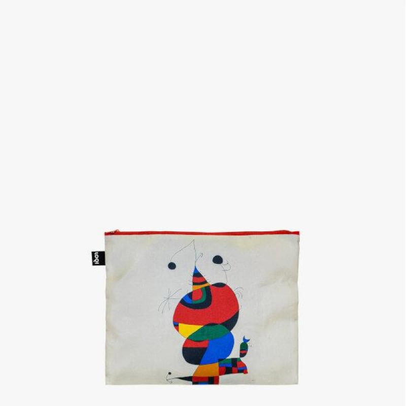 Loqi Joan Miro Recycled Zip Pockets