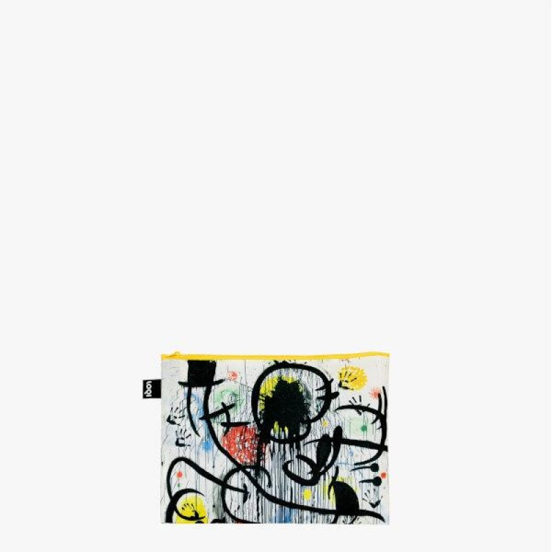 Loqi Joan Miro Recycled Zip Pockets